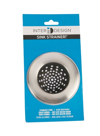 Buy Forma Sink Strainer Silver 21.8x11.6x16.5cm in UAE