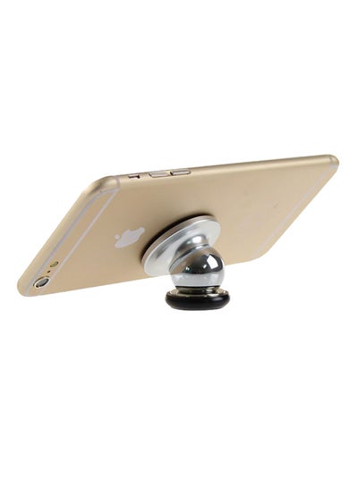 Buy Magnetic Mobile Phone Holder Silver/Black in Saudi Arabia