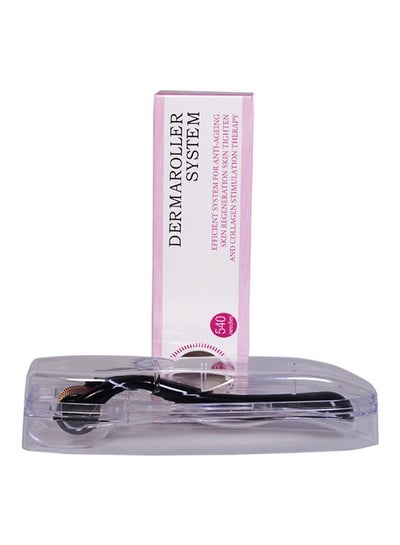 Buy Titanium Micro Needle Roller Black/Pink in UAE