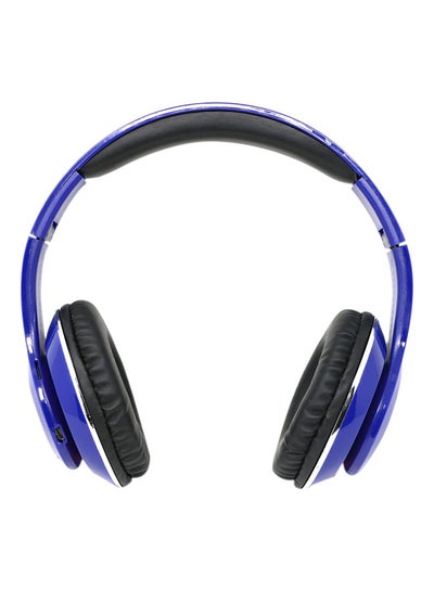 Buy Bluetooth On-Ear Headphones Blue in Saudi Arabia