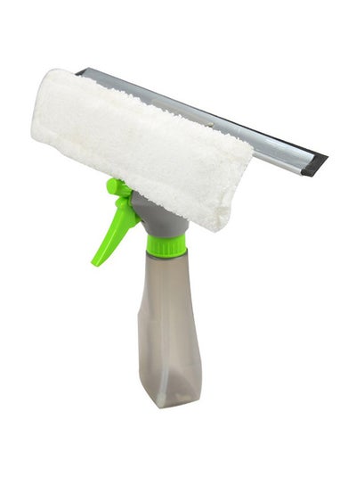 Buy Window Cleaner Brush White/Silver/Green 25x26centimeter in Saudi Arabia