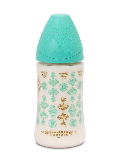 Buy Haute Couture Feeding Bottle Green 240ML in UAE