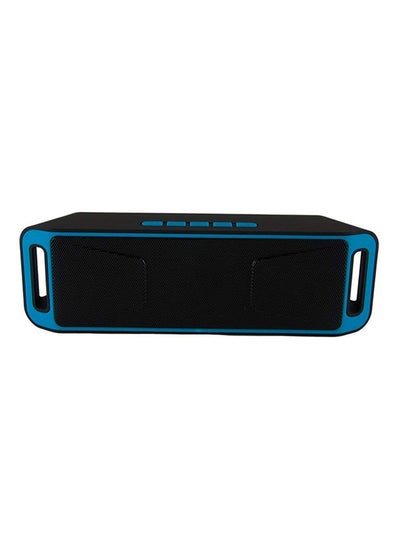 Buy Super Bass Bluetooth Speaker Blue in Saudi Arabia