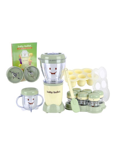 Buy 20-Piece Baby Bullet Food System Green/Yellow/Clear in UAE