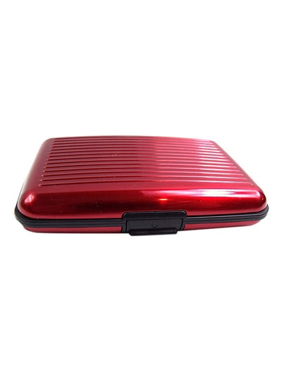 Buy Aluminium Card And ID Case Red in Saudi Arabia