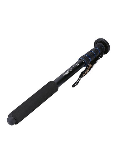 Buy Adjustable Telescopic Walking Stick Black in Saudi Arabia