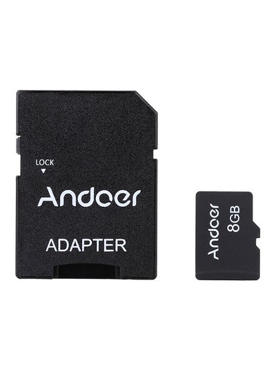 Buy Memory Card With Adapter Black in UAE