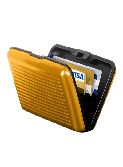 Buy Aluminium Card And ID Case Gold in UAE