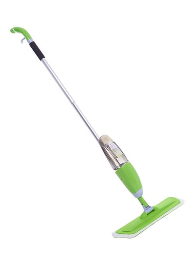 Buy Cleaning Spray Mop With Mop Pad Green/White/Silver in Saudi Arabia
