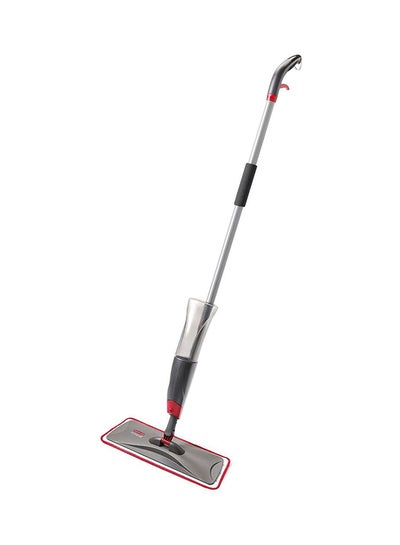 Buy Microfiber Spray Mop Red/Grey in Saudi Arabia