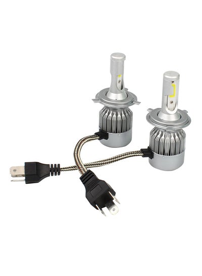 Buy 2-Piece High Low Beam Bulb LED Headlights in Saudi Arabia