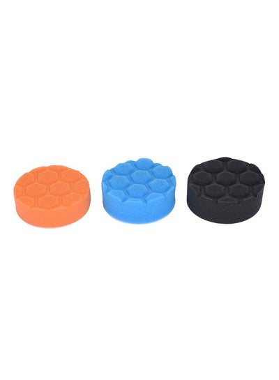 Buy 3-Piece Car Polishing Buffer Sponge Pads in UAE