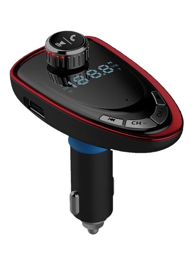 Buy MP3 Player Bluetooth USB Car Charger Black in Saudi Arabia