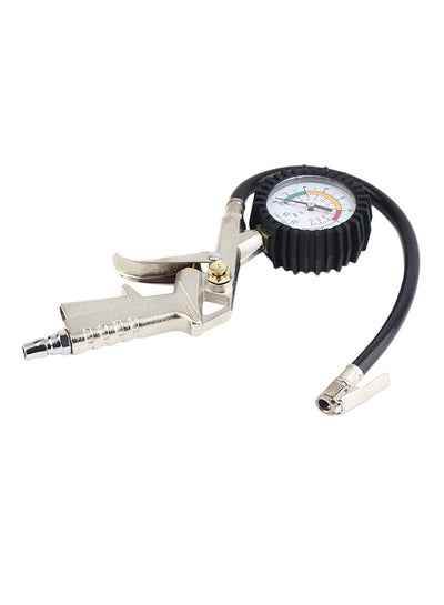 Buy Tyre Inflator With Dial Gauge Vehicles Air Compressor in Saudi Arabia