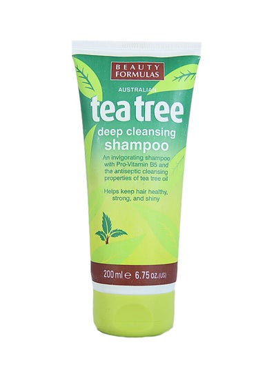 Buy Tea Tree Deep Cleansing Shampoo White 200ml in UAE