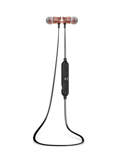 Buy A921BL Bluetooth In-Ear Earphones With Mic Black/Rose Gold in Saudi Arabia