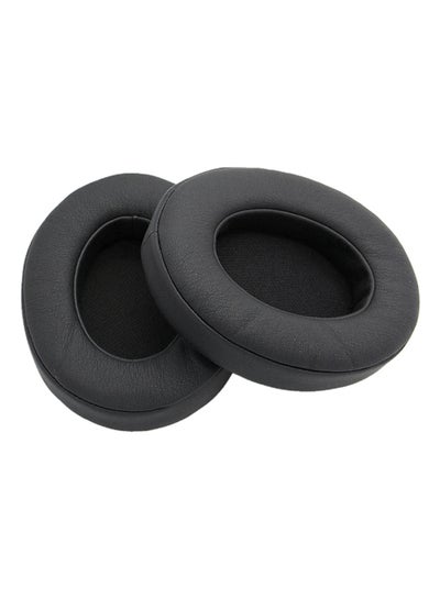 Buy 2-Piece Replacement Ear Pad Cushion For Beats 2.0 Wireless Headphone Black in Saudi Arabia