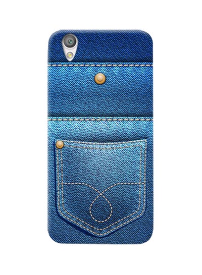 Buy Thermoplastic Polyurethane Jeans Pattern Case Cover For Sony Xperia L1 Blue in UAE