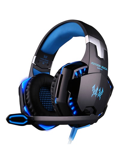 Buy G2000 Wired Over-Ear Gaming Headset With Mic For PS4/PS5/XOne/XSeries/NSwitch/PC in UAE