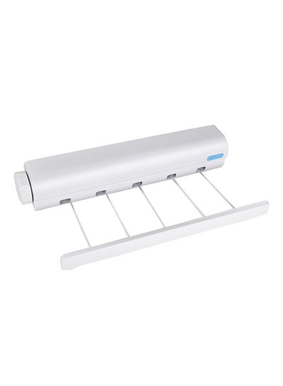 Buy Retractable Clothes Line White 3.2meter in Saudi Arabia