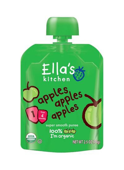 Buy Super Smoothie Apple Puree 70grams in UAE