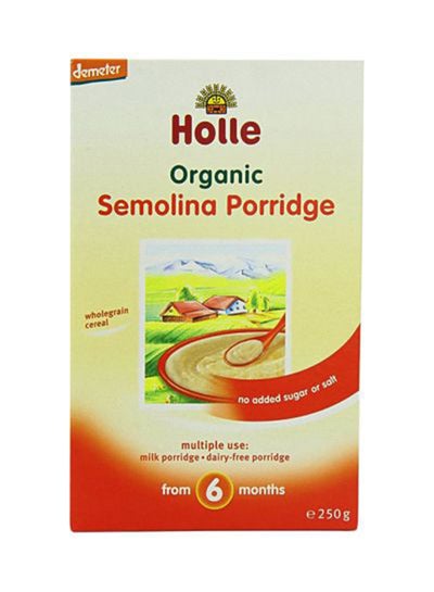 Buy Organic Semolina Porridge 250g in UAE