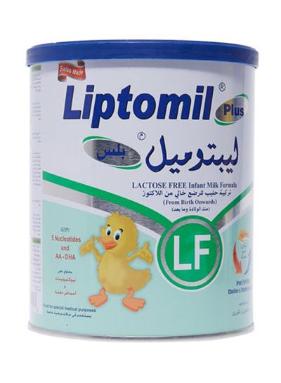 Buy Plus Lactose Free Infant Milk Formula Birth Onwards 400grams in UAE