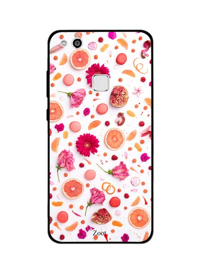 Buy Thermoplastic Polyurethane Protective Case Cover For Huawei P10 Lite Flowers Fruits in Egypt