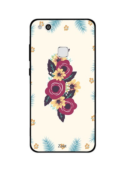 Buy Thermoplastic Polyurethane Protective Case Cover For Huawei P10 Lite Rose Flowers in Egypt