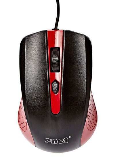 Buy G210 Optical Wired Mouse Red/Black in UAE