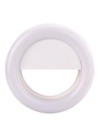 Buy Rechargeable 36-LED Selfie Ring Light White in UAE