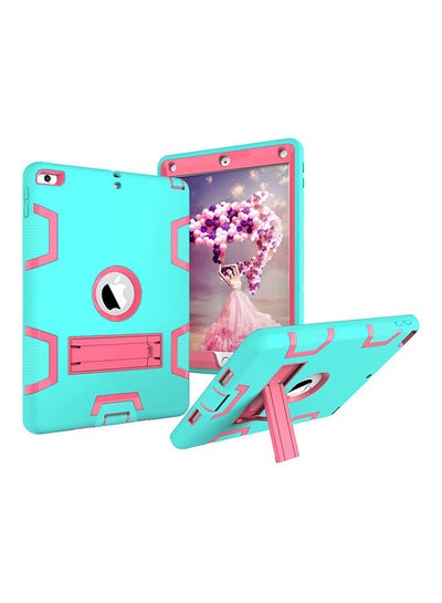 Buy Protective Case Cover For Apple iPad Mini 1/2/3 Mint Green/Rose Red in UAE