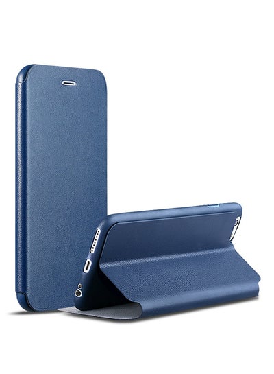 اشتري Ultra-Thin Flip Case Cover  For iPhone 8 Blue في الامارات