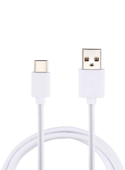 Buy Type-C Data Sync Charging Cable White in Saudi Arabia