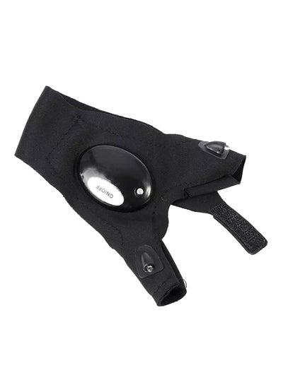 Buy Finger LED Light Flashlight Glove Free SIze in Saudi Arabia