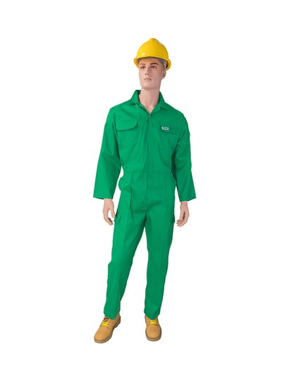 Buy Safety Coverall Green Medium in UAE