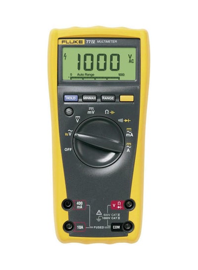 Buy Digital Multimeter Black/Yellow in UAE