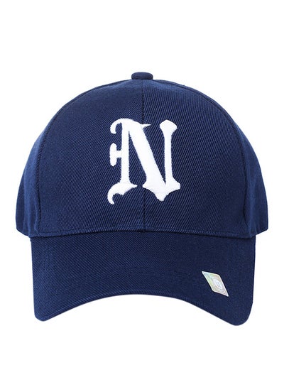 اشتري قبعة بيسبول مطرزة بحرف أزرق في الامارات