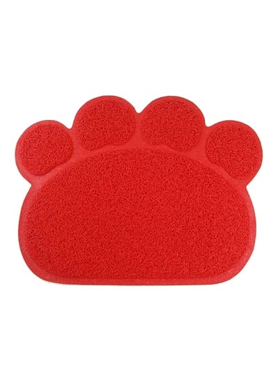 Buy Cat Paw Bathing Mat Red 40x30cm in UAE