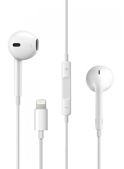Buy In-Ear Earphones With Lightning Connector White in Egypt