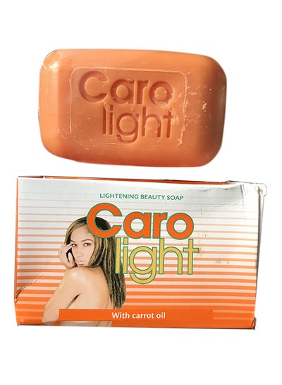 Buy Lightening Carrot Oil Beauty Body Soap Orange 180grams in Saudi Arabia