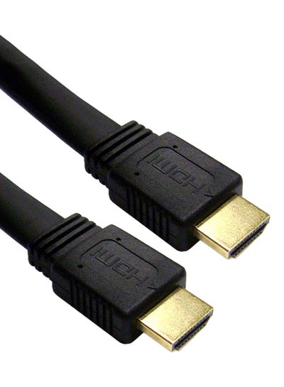 اشتري كابل محول من HDTV ثلاثي الأبعاد ذكر إلى ذكر HDMI أسود في الامارات