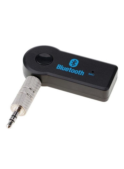 Buy Wireless Bluetooth Receiver With Music Adapter Black in Saudi Arabia