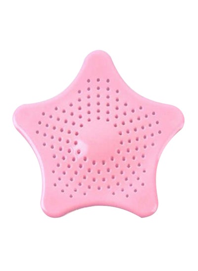 Buy Starfish Silicone Floor Drainer Pink 15.5x11centimeter in Saudi Arabia