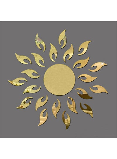 Buy Decorative Wall Sticker Gold in Saudi Arabia