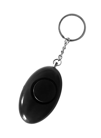 Buy Alarm Keychain Black 6.2x2.2x4.2cm in UAE