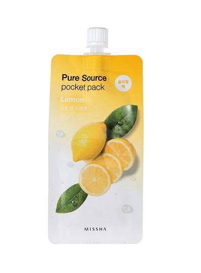 Buy Pure Source Pocket Pack - Lemon 10ml in Saudi Arabia