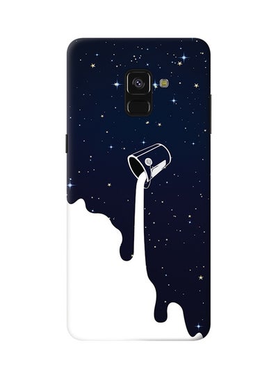 Buy Slim Snap Matte Finish Case Cover For Samsung Galaxy A8 Plus (2018) Milky Way in UAE