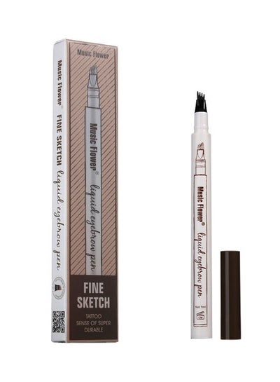 Buy Liquid Eyebrow Pen Grey in UAE