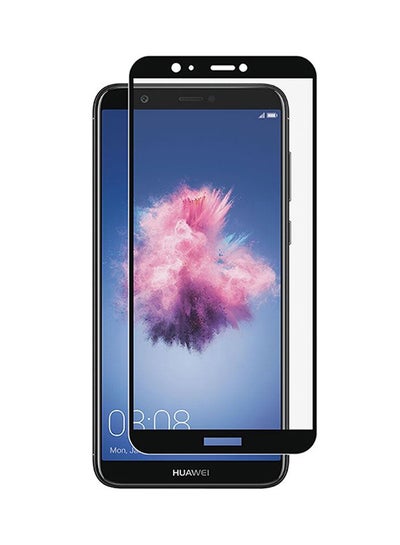 Buy 3D Tempered Glass Screen Protector For Huawei P Smart Black/Clear in Saudi Arabia